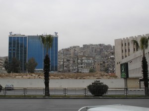 on Mezzeh autostrade