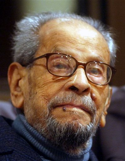 Nobel Laureate Naguib Mahfouz