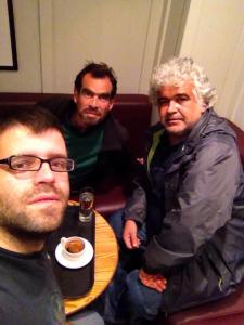 Khalil, Khaled, and me (pic by Khalil)